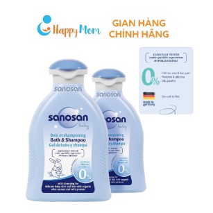 Sữa tắm gội dịu nhẹ Sanosan Baby Bath and Shampoo 200ml